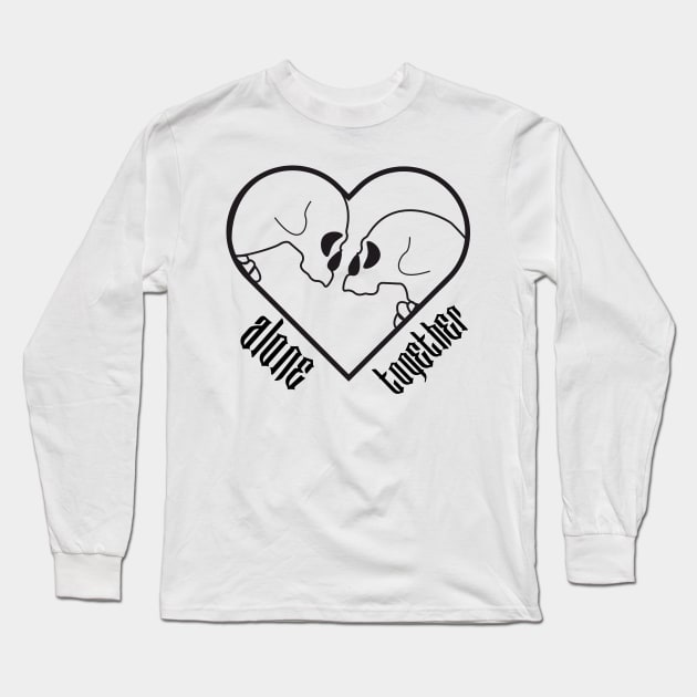 Alone Together Long Sleeve T-Shirt by rachelaranha